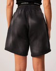 afends, boundless oversized shorts, black, loungewear, lounge, womens apparel, sustainable, ethical, curate