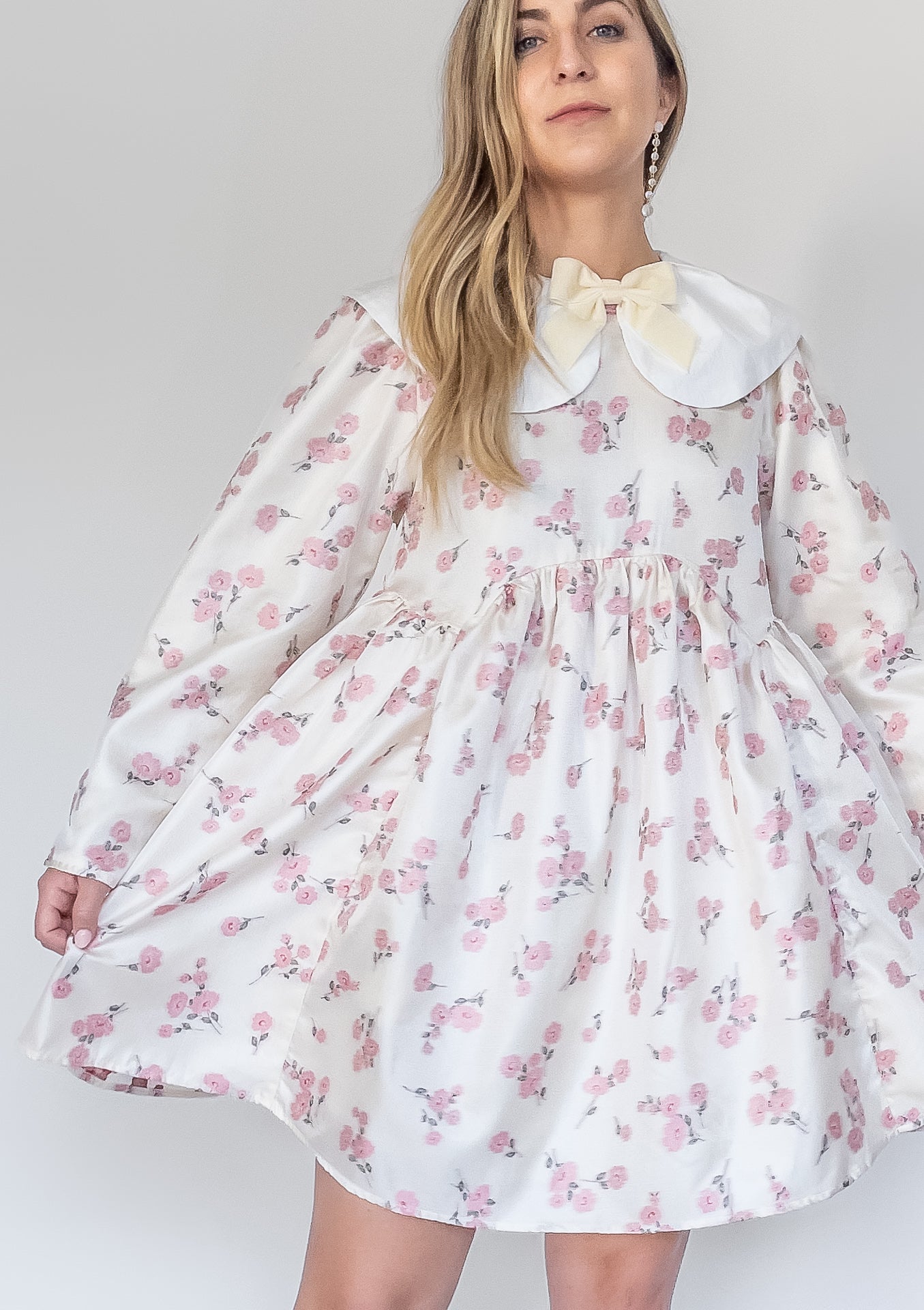 Sister Jane Miranda Soft Floral Mini Dress