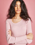 Jan N June Lonne Asymmetrical Neckline Sweater