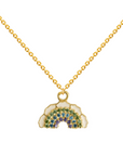 Lavani Jewels Enlightenment Rainbow Pendant Necklace