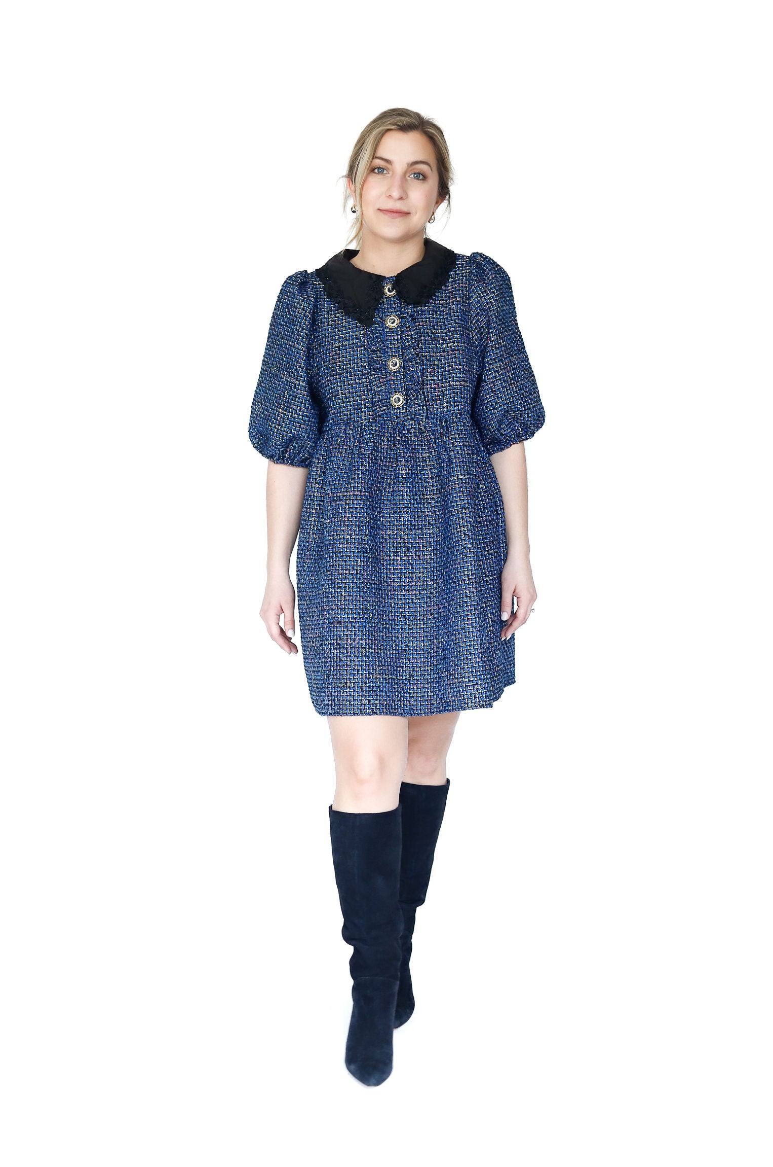 Sister Jane Ballet Tweed Mini Dress