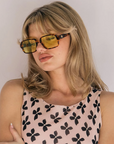 Raie Tarot Rectangular Sunglasses