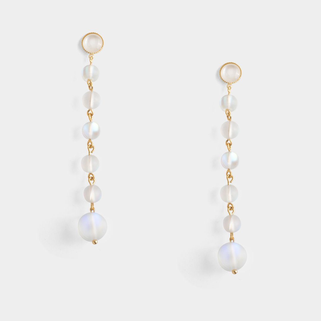 Siizu Opal Drop Earrings