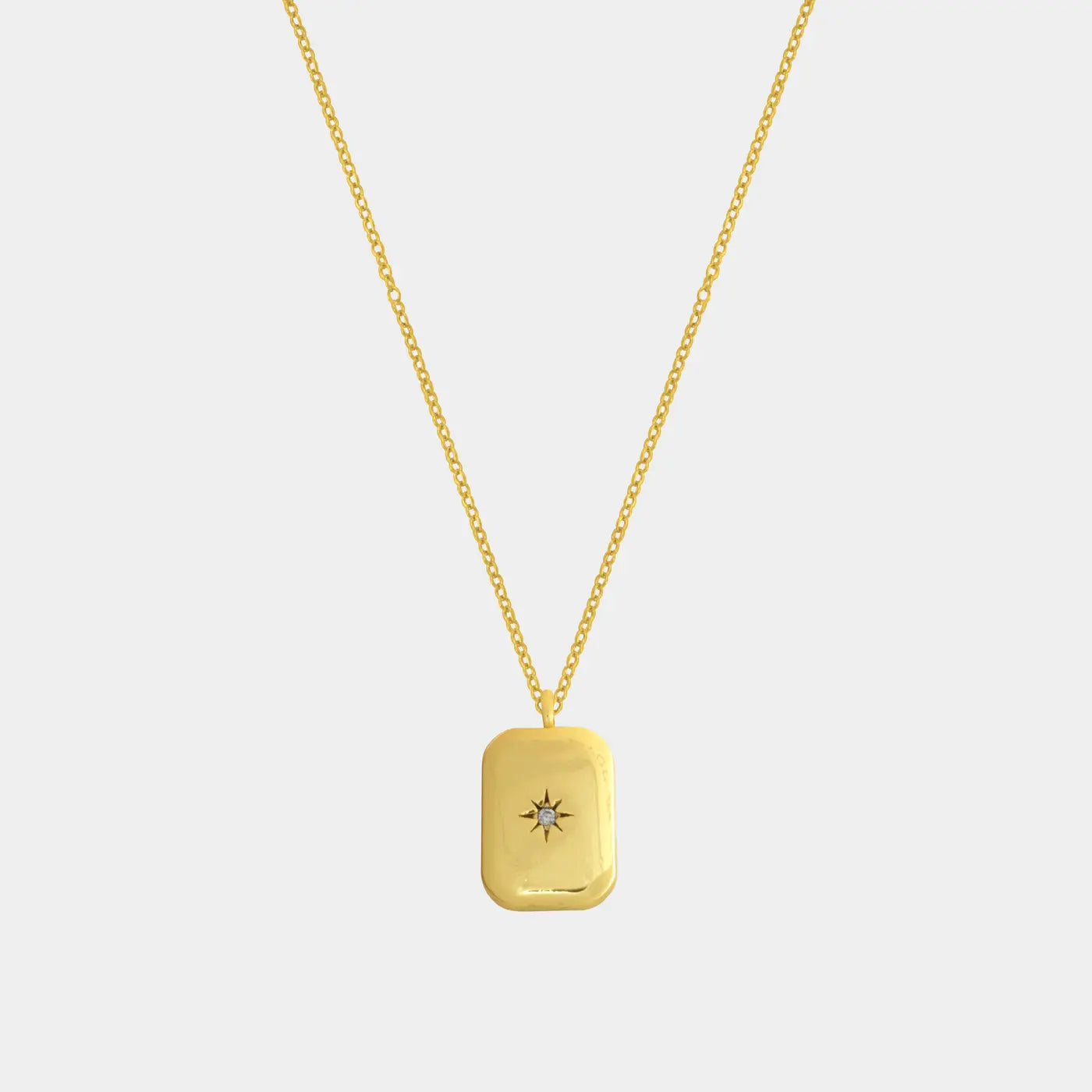 siizu, gold pendant necklace, star, sirius star necklace, womens jewelry, gold jewelry, star necklace, ethical and sustainably made, curate