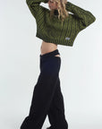 The Ragged Priest Rising Cable Knit Sweater